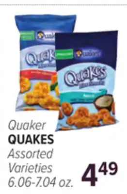 Cermak Fresh Market Quaker QUAKES offer