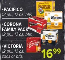 Cermak Fresh Market •PACIFICO •CORONA FAMILY PACK •VICTORIA offer