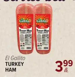 Cermak Fresh Market El Gallito TURKEY HAM offer