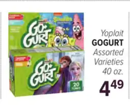 Cermak Fresh Market Yoplait GOGURT offer