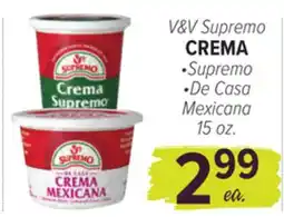 Cermak Fresh Market V&V Supremo CREMA offer