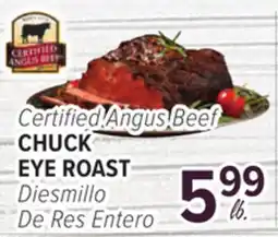 Cermak Fresh Market Certified Angus Beef CHUCK EYE ROAST offer