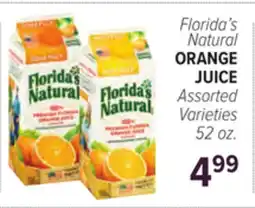 Cermak Fresh Market Florida's Natural ORANGE JUICE offer