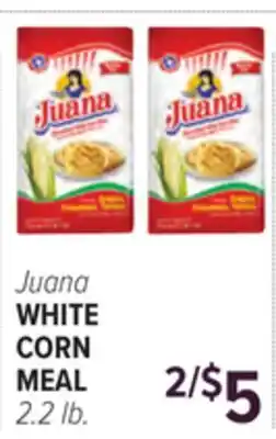 Cermak Fresh Market Juana WHITE CORN MEAL offer
