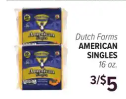 Cermak Fresh Market Dutch Farms AMERICAN SINGLES offer