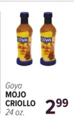 Cermak Fresh Market Goya MOJO CRIOLLO offer