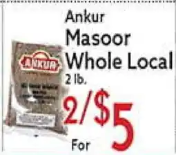 World Fresh Market Ankur Masoor Whole Local offer