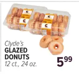 Cermak Fresh Market Clyde's GLAZED DONUTS offer