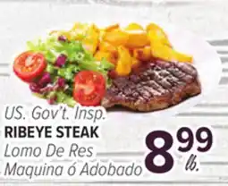 Cermak Fresh Market US. Gov't Insp. RIBEYE STEAK offer