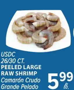 Cermak Fresh Market USDC 26/30 CT. PEELED LARGE RAW SHRIMP offer