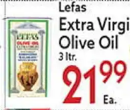 World Fresh Market Lefas Extra Virgin Olive Oil offer