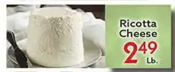 World Fresh Market Ricotta Cheese offer