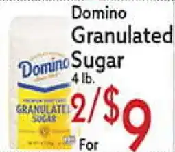 World Fresh Market Domino Granulated Sugar offer