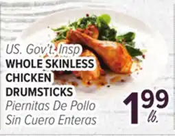 Cermak Fresh Market WHOLE SKINLESS CHICKEN DRUMSTICKS offer