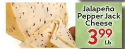 World Fresh Market Jalapeño Pepper Jack Cheese offer