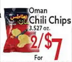 World Fresh Market Oman Chili Chips offer