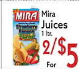 World Fresh Market Mira Juices offer