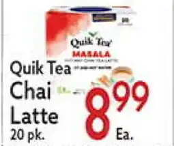 World Fresh Market Quik Tea Chai Latte offer