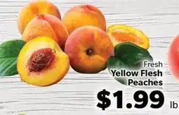 Living Fresh Market Fresh Yellow Flesh Peaches offer