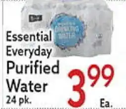 World Fresh Market Essential Everyday Purified Water offer
