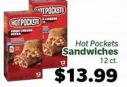 Living Fresh Market Hot Pockets Sandwiches offer