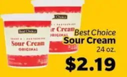 Living Fresh Market Best Choice Sour Cream offer