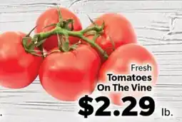Living Fresh Market Fresh Tomatoes On The Vine offer