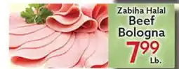 World Fresh Market Zabiha Halal Beef Bologna offer