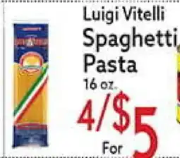 World Fresh Market Luigi Vitelli Spaghetti Pasta offer