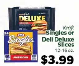 Living Fresh Market Kraft Singles or Deli Deluxe Slices offer