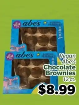 Living Fresh Market Vegan Abe's Chocolate Brownies offer