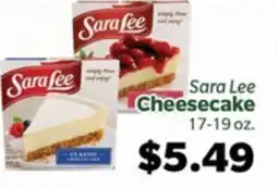 Living Fresh Market Sara Lee Cheesecake offer