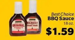 Living Fresh Market Best Choice BBQ Sauce offer