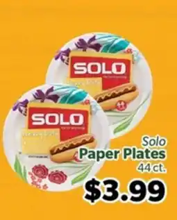 Living Fresh Market Solo Paper Plates offer
