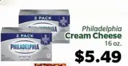 Living Fresh Market Philadelphia Cream Cheese offer
