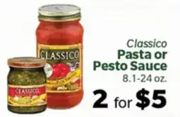 Living Fresh Market Classico Pasta or Pesto Sauce offer