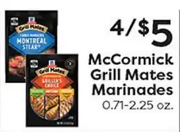Rich's Fresh Market McCormick Grill Mates Marinades offer