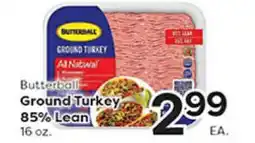 Rich's Fresh Market Butterball Ground Turkey 85% Lean offer