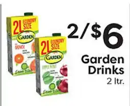 Rich's Fresh Market Garden Drinks offer
