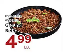 Rich's Fresh Market USDA Choice 80% Lean Ground Beef offer