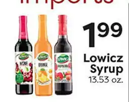 Rich's Fresh Market Lowicz Syrup offer
