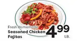 Rich's Fresh Market Fresh Homemade Seasoned Chicken Fajitas offer