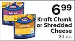 Rich's Fresh Market Kraft Chunk or Shredded Cheese offer