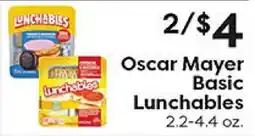 Rich's Fresh Market Oscar Mayer Basic Lunchables offer