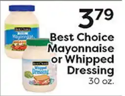Rich's Fresh Market Best Choice Mayonnaise or Whipped Dressing offer