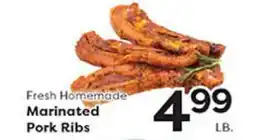 Rich's Fresh Market Fresh Homemade Marinated Pork Ribs offer
