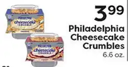 Rich's Fresh Market PHILADELPHIA Cheesecake Crumbles offer