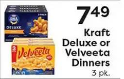 Rich's Fresh Market Kraft Deluxe or Velveeta Dinners offer