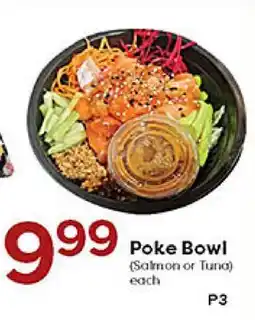 Rich's Fresh Market Poke Bowl (Salmon or Tuna) offer