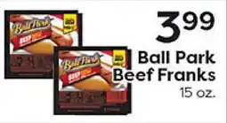 Rich's Fresh Market Ball Park Beef Franks offer